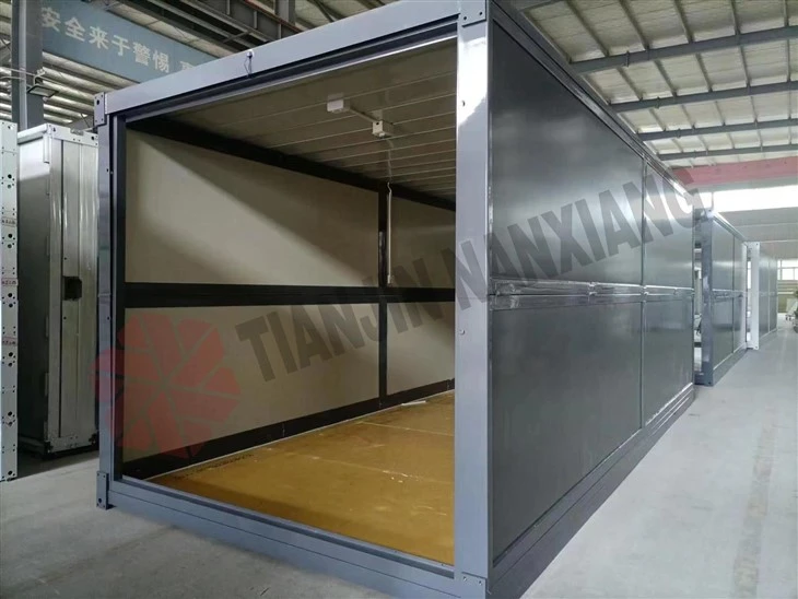 One Story Folding Prebuilt Container Homes
