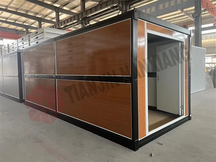 One Story Folding Prebuilt Container Homes